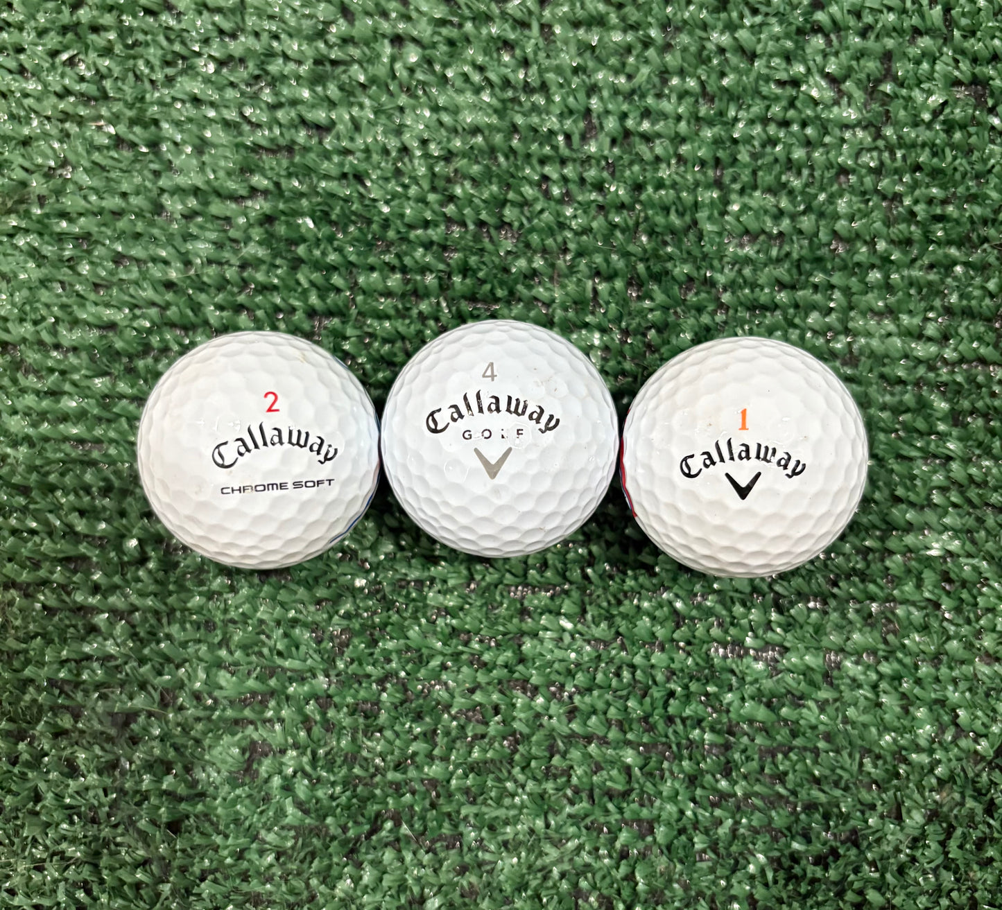 24 Callaway Golf Balls Assorted